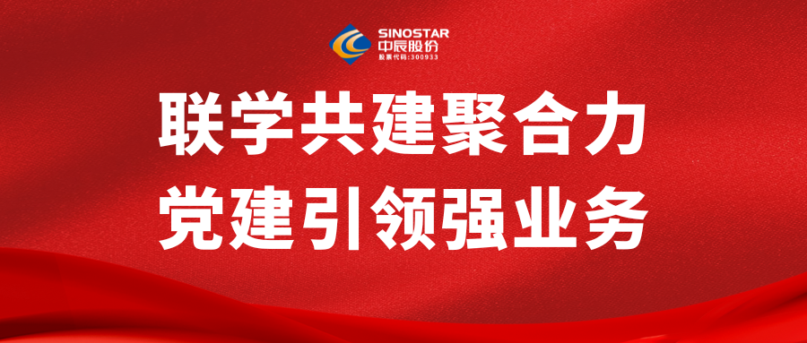 联学共建聚合力 党建引领强业务丨中信寰球商贸与中辰股份开展党建共建活动